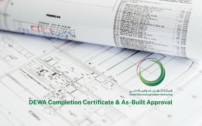 DEWA Completion Certificate & As-Built Approval | Dubai Approvals Team